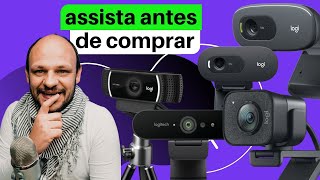 WebCam Logitech é boa Melhor C920 C922 1080p Brio 4k C270 C505 ou StreamCam  Review [upl. by Yeleen]