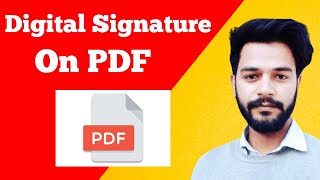 Sign PDF with Digital Signature Certificate  DSC Sign In PDF  PDF Sign dsc pdf viral [upl. by Czarra]