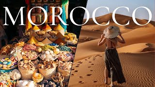 The TRUTH about travelling Morocco  Ultimate 2 Week Itinerary  Morocco Travel Guide [upl. by Elleirol]