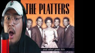 1ST LISTEN REACTION The Platters Only You Lyrics [upl. by Yadsendew879]