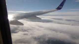 Takeoff from Longyearbyen in a SAS B738 [upl. by Croix516]