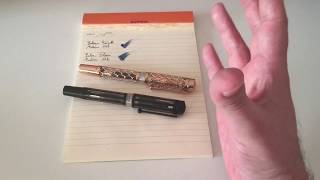 Laban Corinth amp Flora  Fountain Pen Review [upl. by Inoue]