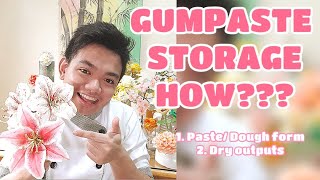 HOW TO STORE GUMPASTE or SUGARPASTE protect from humidity Vlog 17 by marckevinstyle [upl. by Arnie]