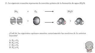 Pregunta 11  ICFES Ciencias NaturalesQuímica [upl. by Baggs]