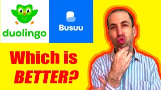 DUOLINGO Vs BUSUU Which is Better [upl. by Prosperus841]