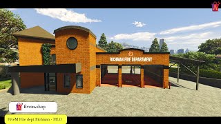 Richman Fire Department MLO fivem firestation [upl. by Sholeen87]