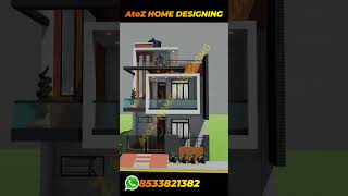 Car Parking 4 Bedroom House Elevation [upl. by Attekahs]