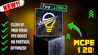 New BEST CLIENT for Minecraft Pe 12040  Features  Mod Menu Quick Loot Fps Boost [upl. by Sivar]