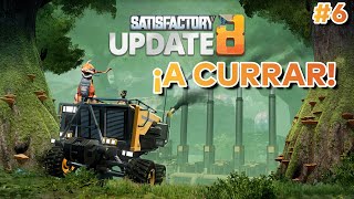 SATISFACTORY UPDATE 8  Ep6 quotAceroquot Gameplay Español [upl. by Yolane]