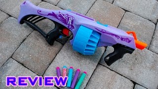 REVIEW Nerf Rebelle Fearless Fire Unboxing Review amp Firing Test [upl. by Ardolino256]