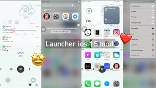 ➤ Launcher ios 15 premium  terbaru 2022 [upl. by Dewain720]