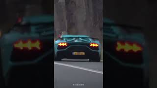 GINTANI Aventador SVJ AMAZING V12 SOUND With Flames [upl. by Hunsinger]