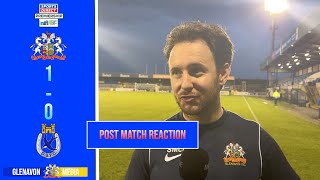 REACTION  Stephen McDonnell Post Match Interview  Glenavon 10 Dungannon  041123 [upl. by Klemm509]