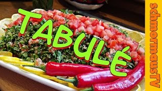 Tabulé  Petersiliensalat  Tabbouleh Recipe [upl. by Ibmab]