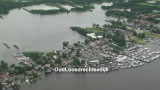 Helikopter rondvlucht boven de Loosdrechtse plassen FULL HD [upl. by Adnohr811]