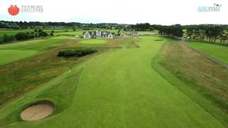 Panmure Golf Club  Hole  18  Flyover [upl. by Pfeifer]