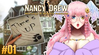 Back to school • Nancy Drew Warnings at Waverly Academy 【Part 1】Vtuber let’s play [upl. by Miehar]