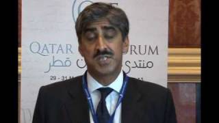 Khawar Qureshi at the Qatar Law Forum [upl. by Nossah]