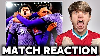 LOL ARSENAL 02 LIVERPOOL MATCH REACTION [upl. by Limaa250]