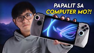 ROG ALLY PWEDE AS COMPUTER REPLACEMENT Honest Review [upl. by Colbye]