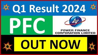 PFC q1 results 2024  Power Finance Corporation q1 results  PFC Share News  PFC Share Bonus news [upl. by Jarvey]