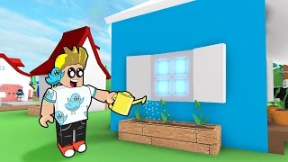 Roblox  Meep City  Planting Flowers and New House Windows  Gamer Chad Plays [upl. by Alyel]