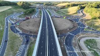 Stockbury Roundabout Roadworks 6th July 2024 [upl. by Dollie]