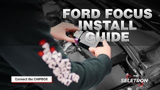 How to install CHIPBOX® on FORD FOCUS 15  16 Tdci  Seletron Performance Chip [upl. by Nahsar]