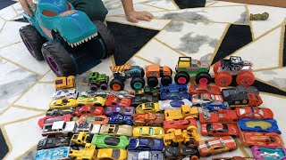 HOTWHEELS OYUNCAK ARABALAR VE MONSTER TRUCK  OYUNCAK ARABA VÄ°DEOLARI  ARABA YARIÅžI [upl. by Nnylyaj124]