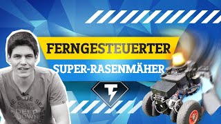 Ferngesteuerter SuperRasenmäher  Conrad TechnikHelden [upl. by Roscoe52]