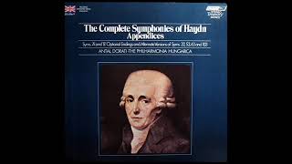 Haydn  Antal Dorati 1972 Appendices to the Complete Symphonies  London STS 15316 17 [upl. by Alithia995]