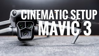 DJI Mavic 3 Pro Setup and Settings for Cinematic Footage [upl. by Eelahs]