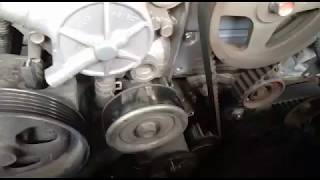 Cara ganti timing belt pajero sport dakar [upl. by Lumbye]