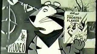 VERY OLD Frosted Flakes KELLOGGS CEREAL COMMERCIAL [upl. by Idnas]