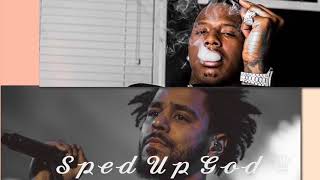 Moneybagg Yo amp J Cole  Say Na Sped Up [upl. by Ardyce]