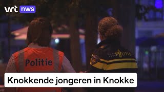 Nederlandse jongeren knokken in Knokke lokale politie wordt bijgestaan door Nederlandse collegas [upl. by Augusta]