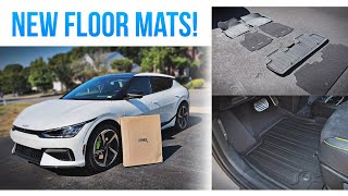 New Floor Mats for the Kia EV6  3D Mats USA Elitect Review 2024 [upl. by Rafferty]