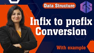 Lec37 Infix to prefix Conversion  Infix➡️Prefix Conversion with examples  Data Structure [upl. by Gloriane]