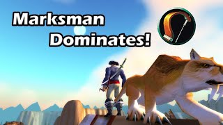 Marksman Hunter 30 World PvP  WoW Classic Era Low Level PvP [upl. by Sualkin]