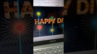 Diwali Powerpoint Presentation  Diwali Animation in MS Powerpoint shorts powerpoint diwali [upl. by Silma]