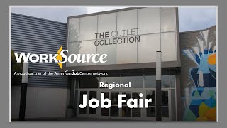 WorkSource Regional Job Fair  October 19 2023 [upl. by Diantha]