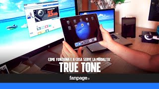 Come funziona e a cosa serve la modalità True Tone di iPad Pro [upl. by Datnow762]