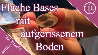 Bases Tutorial  Flache Bases mit aufgerissenem Boden gestalten Agrellan Earth [upl. by Michi]