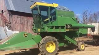 John Deere 3300 Combine Rescue amp Revival [upl. by Thorsten590]