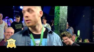 SKEEZ TV BATTLES GIMMIK VS ANDRE JENSEN [upl. by Enirehs771]