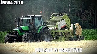 â†Ĺ»niwa 2018 na Podlasiuâ†Nowy Nabytek w Akcji â†DeutzFahrâ†2xFendtâ†New Holland [upl. by Mathias466]