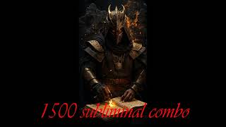 1500 subliminal combo male meditation [upl. by Garrik]