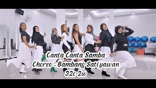 Canta Canta Samba  Line Dance  Lanata Line Dance [upl. by Murtha]