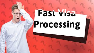 Can you speed up visa application [upl. by Aicirtap]