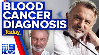 Beloved actor Sam Neill reveals cancer diagnosis  9 News Australia [upl. by Rehpotsirahc]